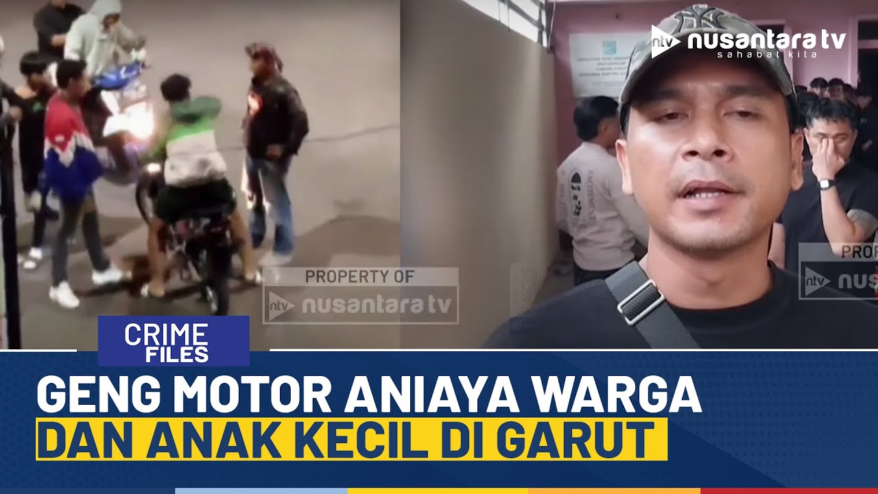Geng Motor Serang Pengendara & Anak Kecil di Garut, Polisi Ringkus 20 Pelaku | CRIME FILES