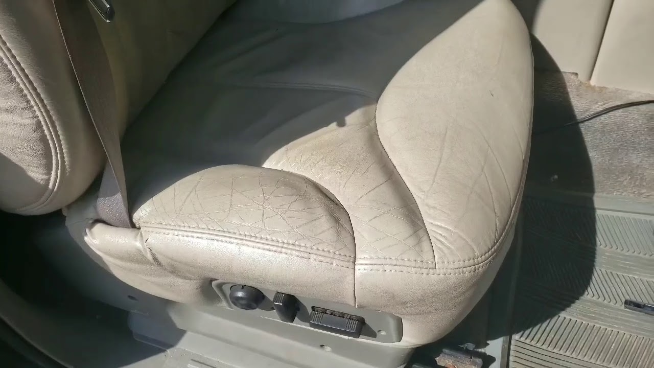 2000 Yukon Driver/Passenger seat removal