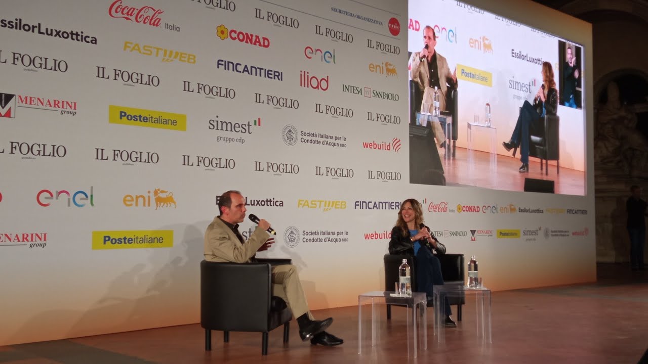 Francesca Fagnani alla Festa dell'Ottimismo 2024