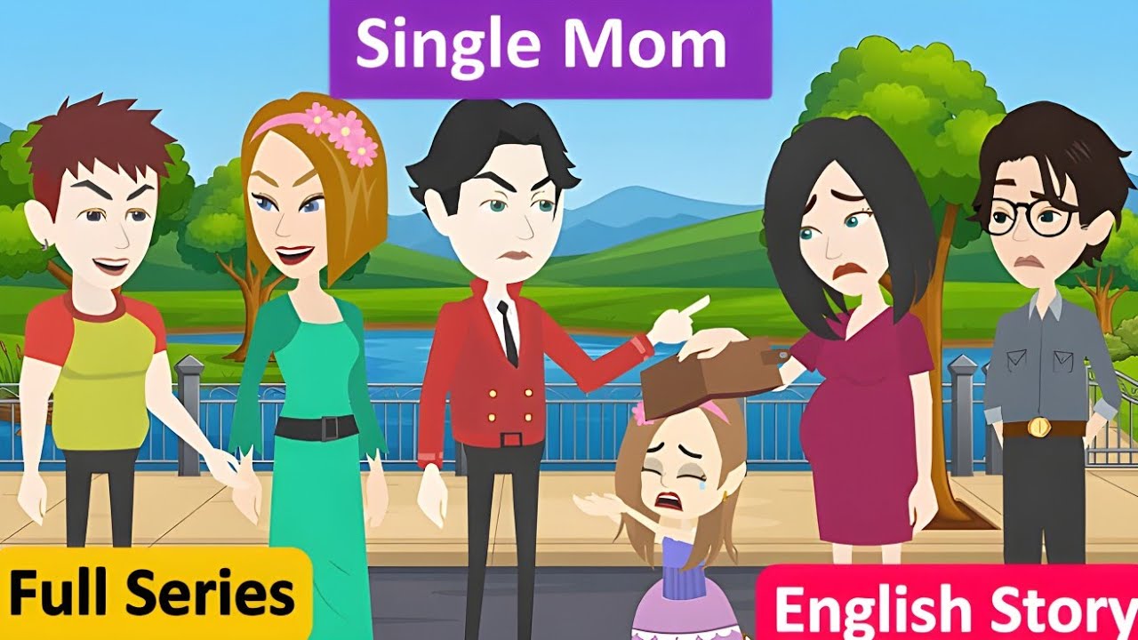 Single Mom Full Series | English Story | Animated Stories | English Conversation | Parvi English 