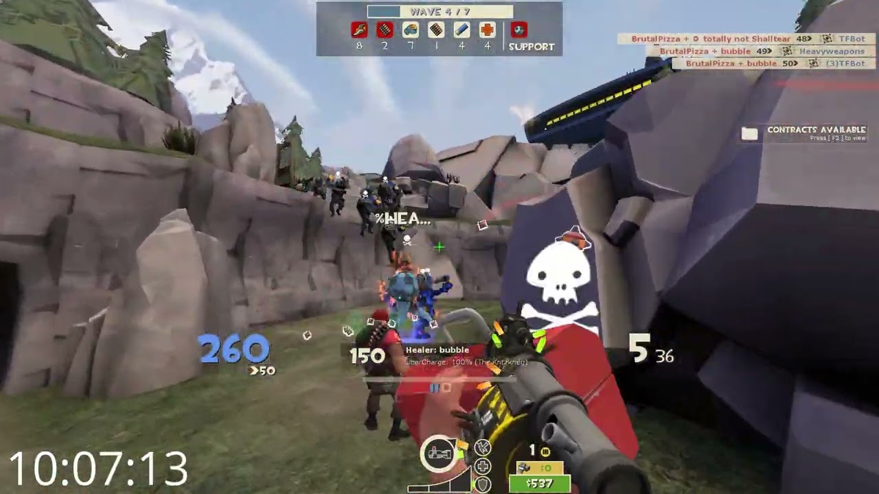 [TF2 MvM] Hamlet Hostility Any% Speedrun 19:56 | Demo/Heavy POV