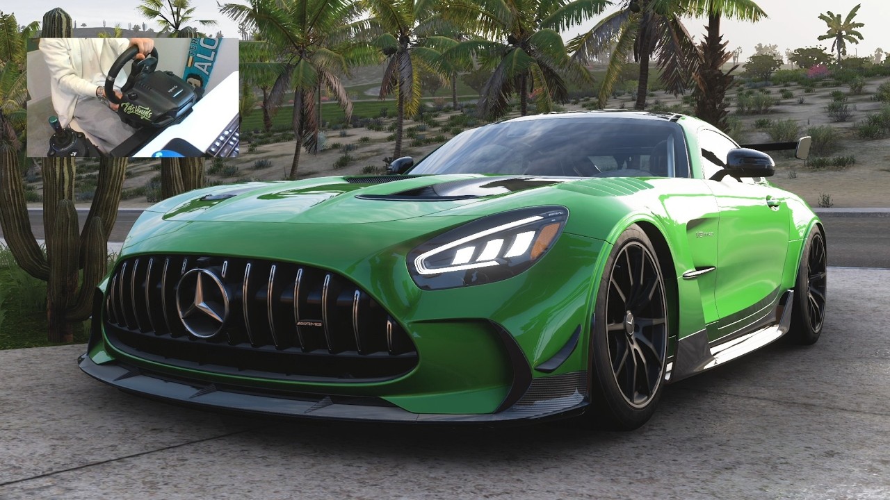 740HP Mercedes AMG GT Black Series - Forza Horizon 5 | Logitech g920