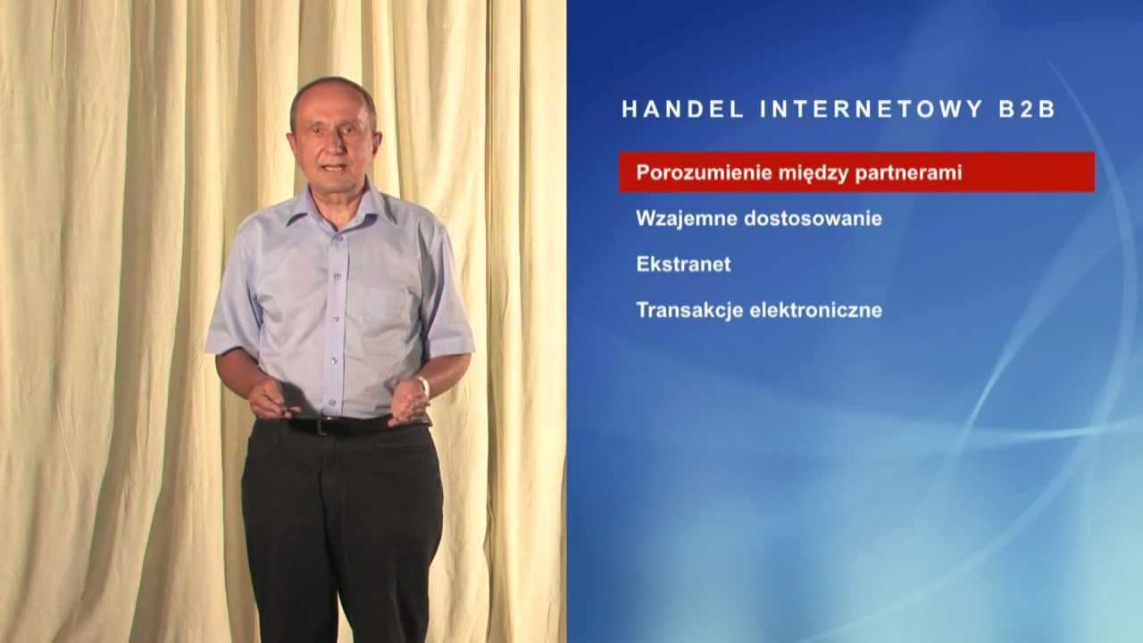 PDA WYKŁADY 11.6 - Handel business to business, B2B