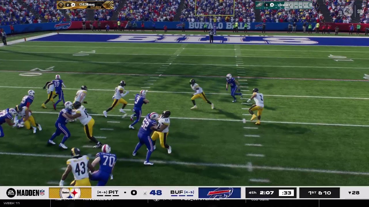 Bills vs Steelers