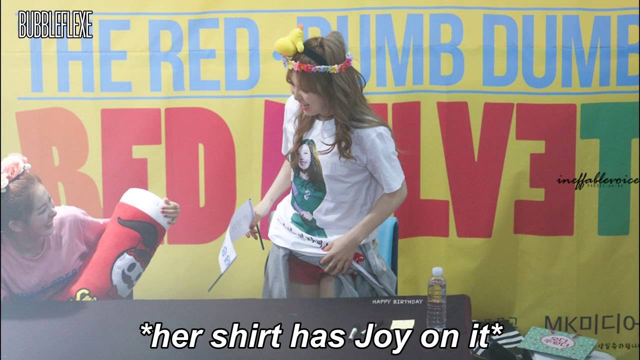 [COMPILATION] Red Velvet Wendy is Joy's No.1 Fan | 레드벨벳  웬디 & 조이