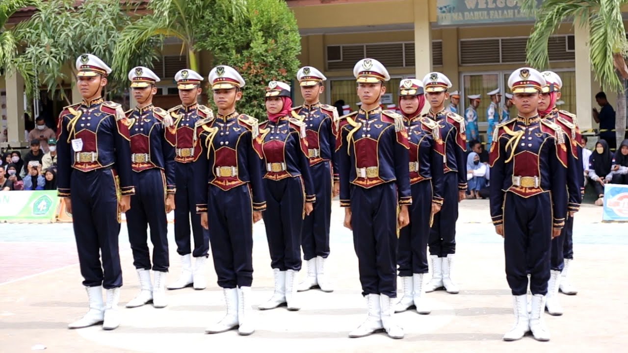 MERINDING! JUARA UMUM PASKIBRA SMKN 1 LOSARANG (LASKAR PANTURA) LKBB DARUL FALAH COMPETITION 2022