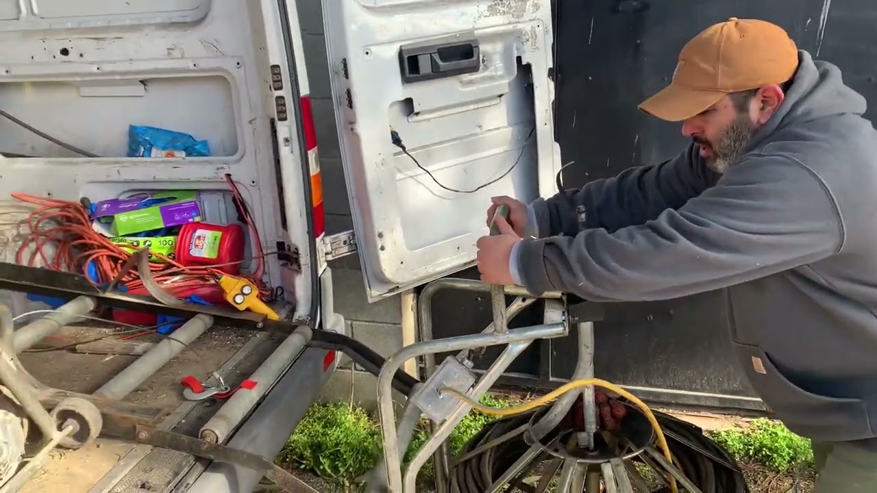 Mainline Snake How To Load back in Truck With A Ramp And Wench