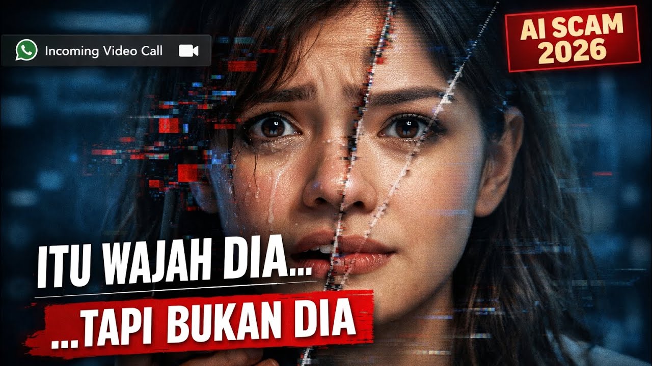 BEGINI CARA PENIPUAN VIDEO WAJAH PALSU  DAN CARA MENGATASINYA