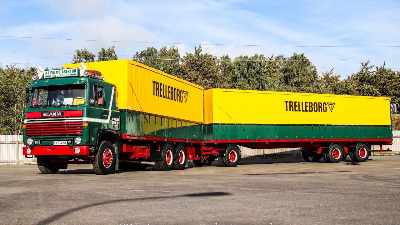 KE PALMS AKERI AB (SWEDEN) SCANIA 141 V8 // PURE OLDSKOOL V8 SOUND [ONBOARD]
