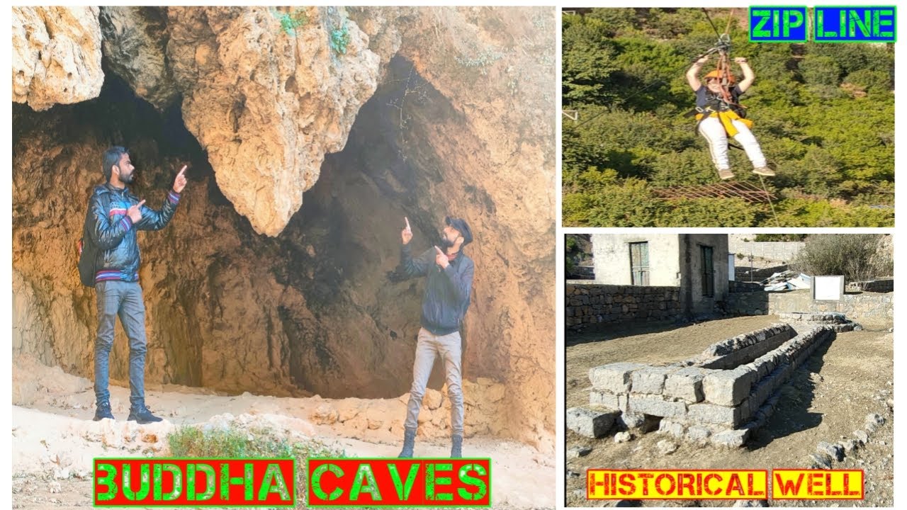 2500 Years old Buddha Caves Islamabad | Shah Allah Dita Caves | Zip Line Islamabad | Shah Allah Dita