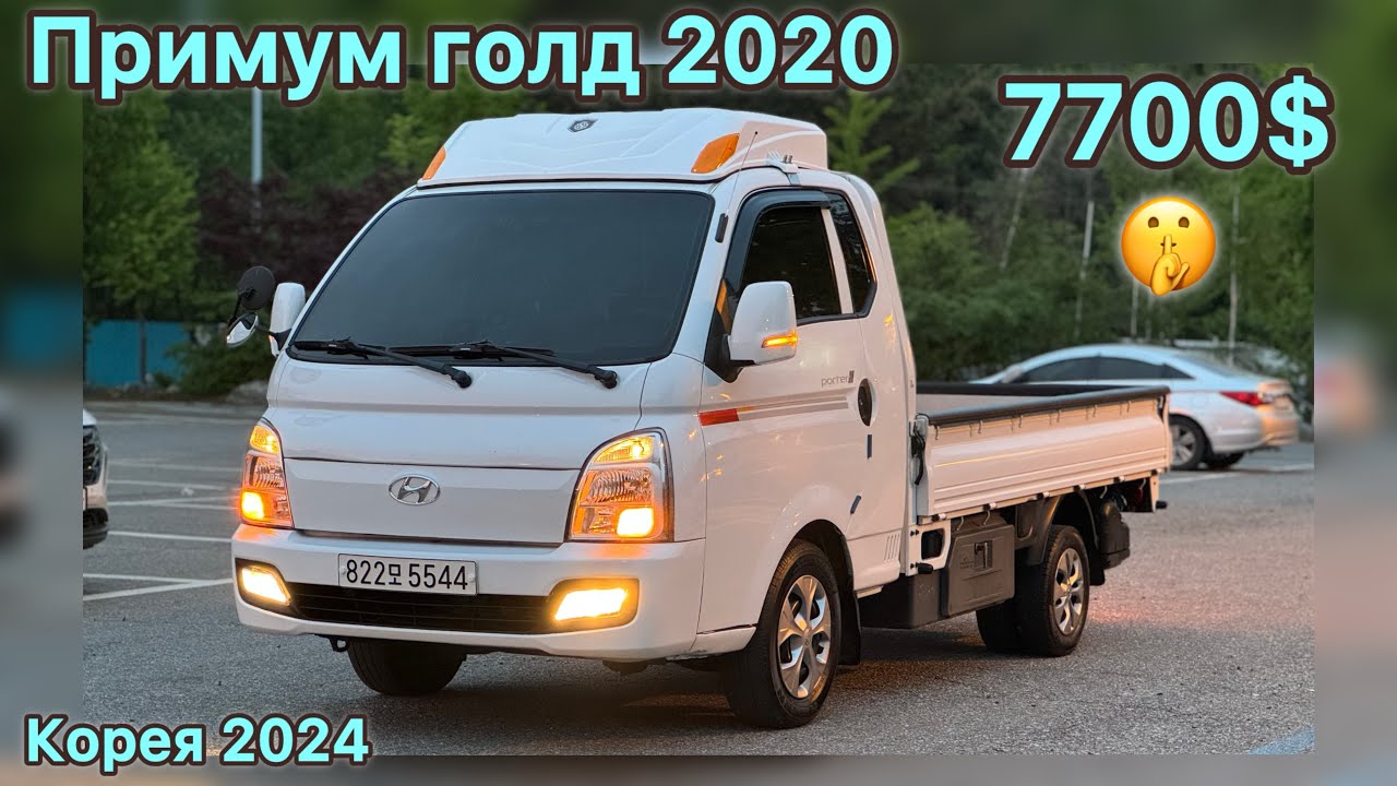 Примум Голд 2020 Портер сатылат 7700$ +821079399496 Корея 2024