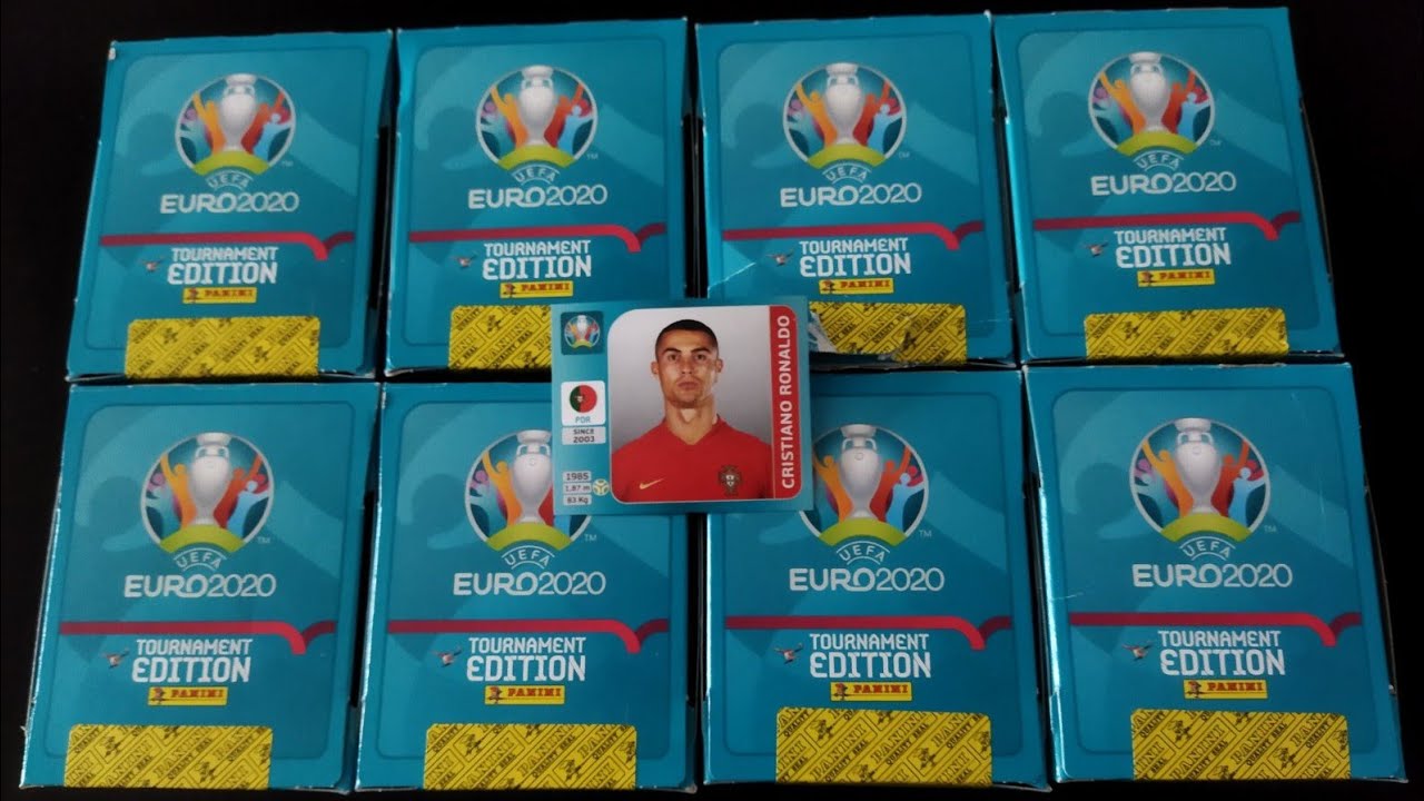 DOBILI SMO RONALDA!!! OTVARANJE PAKETA SA 8 KUTIJA UEFA EURO 2020