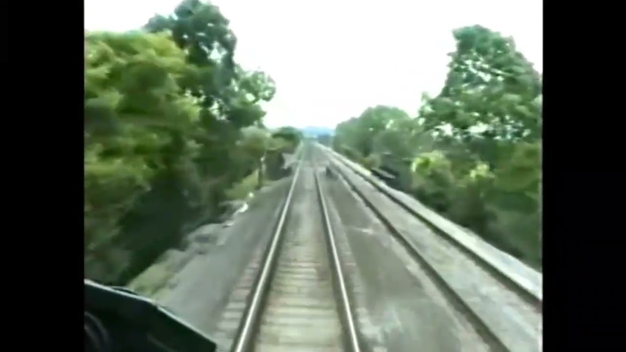 1st generation DMU cab ride Loughborough to Burton on Trent via freight only line. 1990