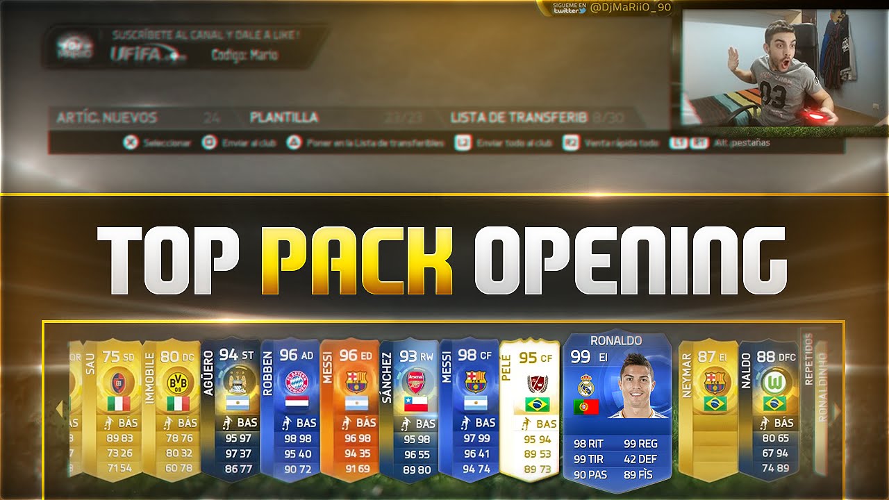 TOP MEJORES PACK OPENING | FIFA Ultimate Team | DjMaRiiO