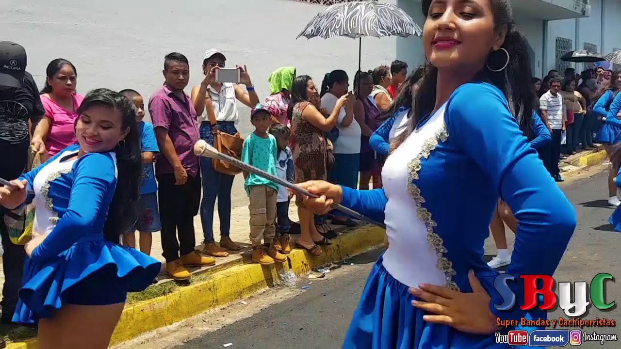 INU participacion en el Desfile de Correos de Jiquilisco 2017