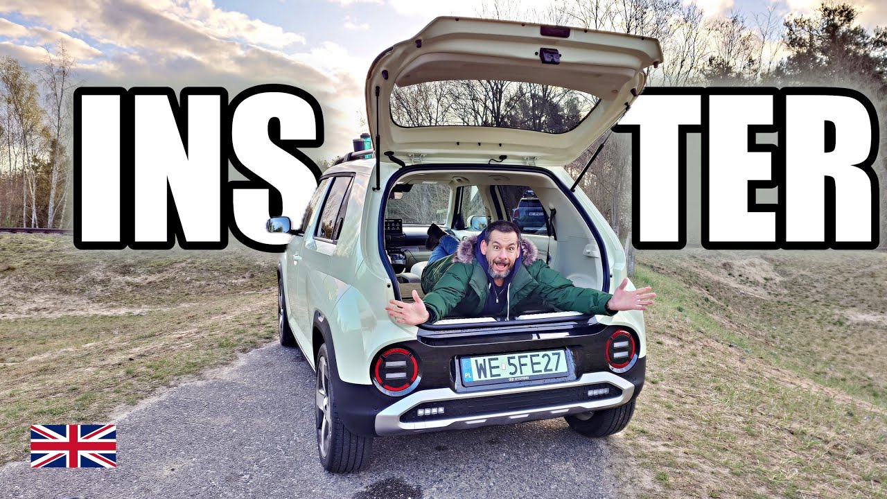 Tiny Hyundai Inster Has Huge Interior (ENG) - Test Drive and Review