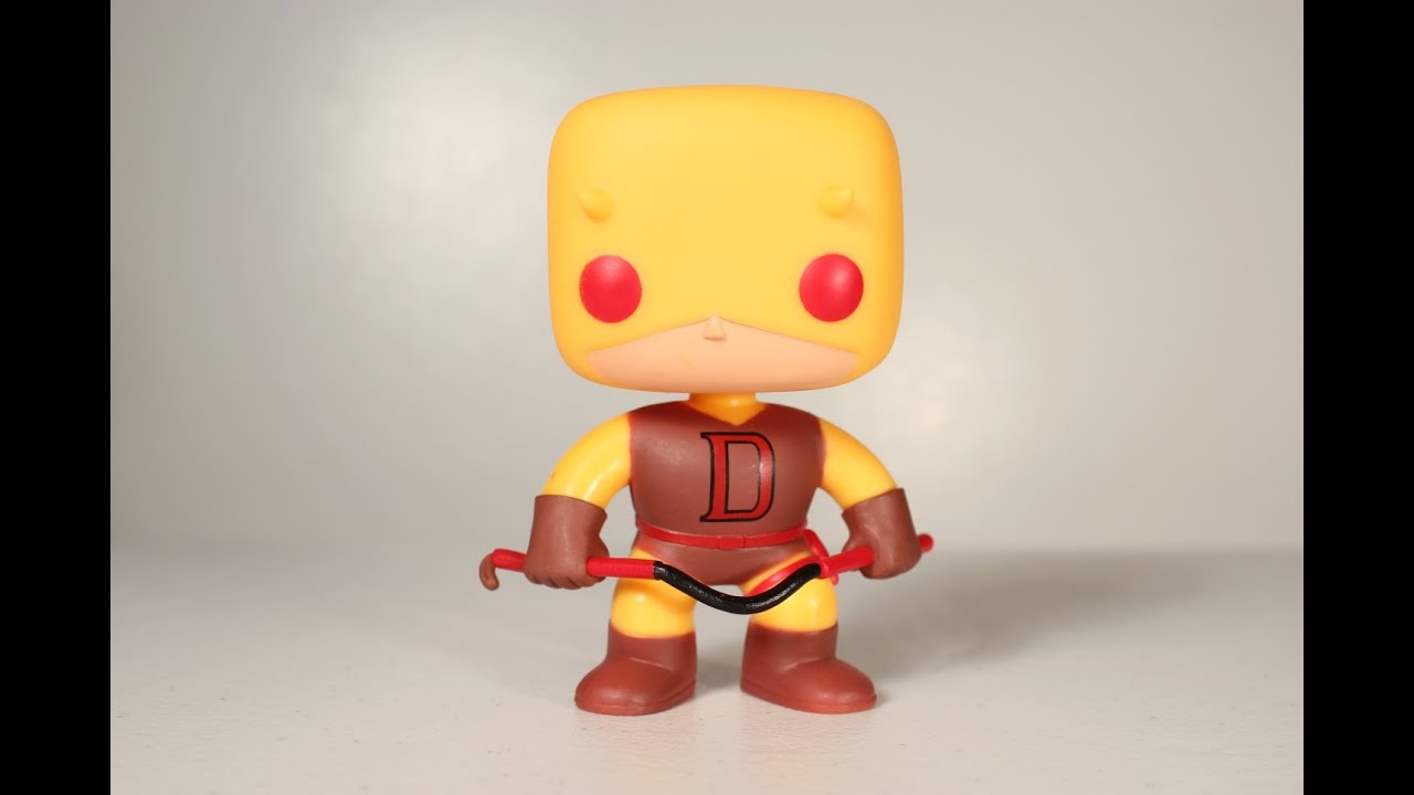 YELLOW DAREDEVIL Funko Pop review
