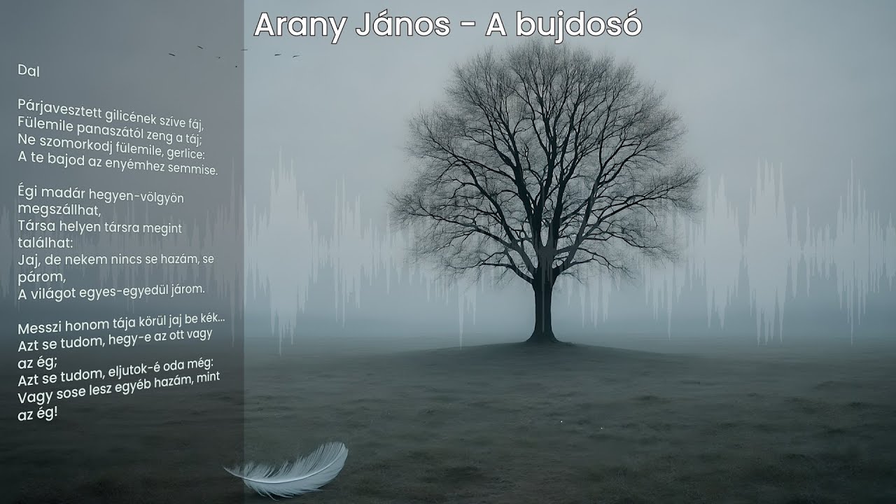 Arany János - A bujdosó | zenés vers