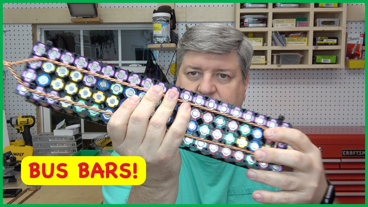 ⚡️DIY Powerwall Project - ep6 - Bus Bars  (2019)