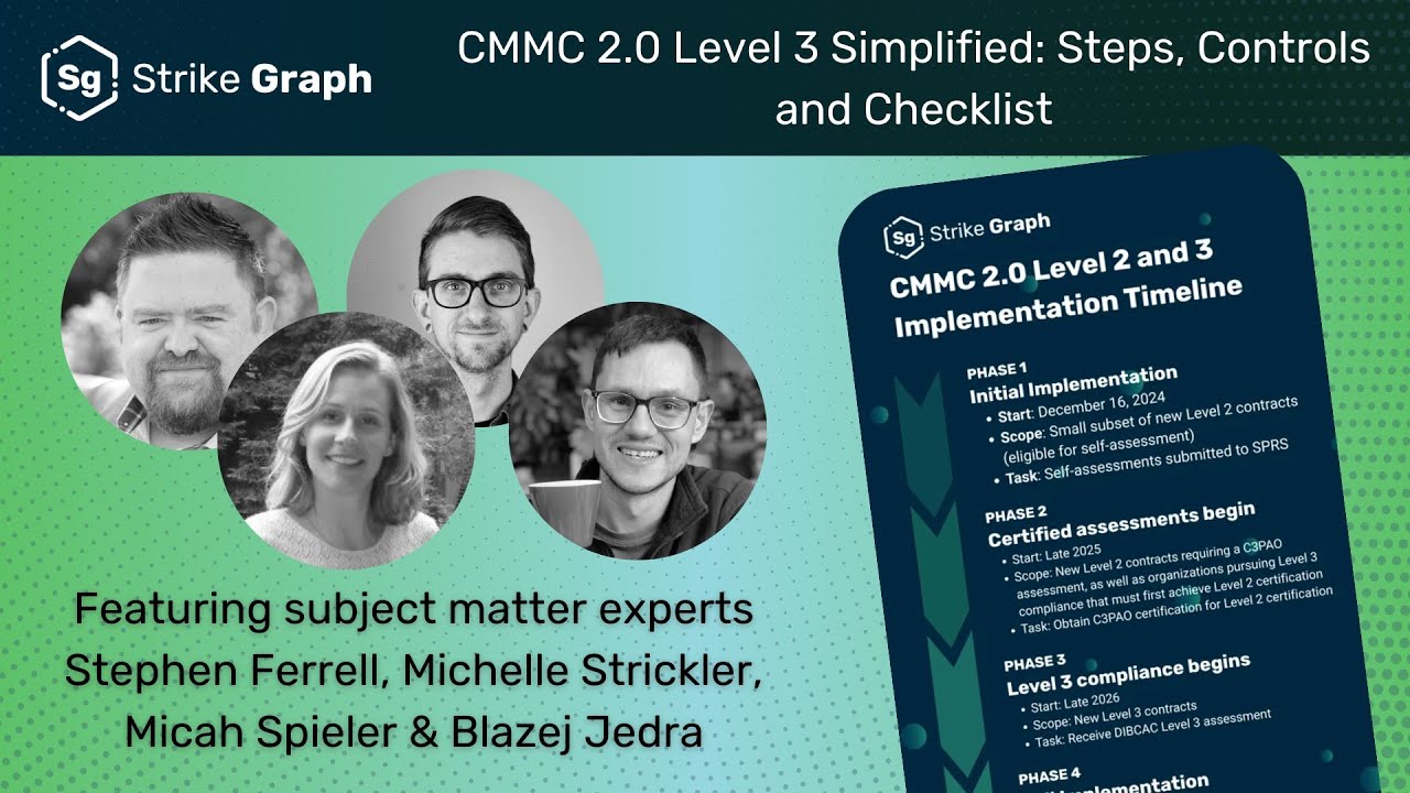 CMMC 2.0 Level 3 Compliance: Steps, Controls, and Checklist
