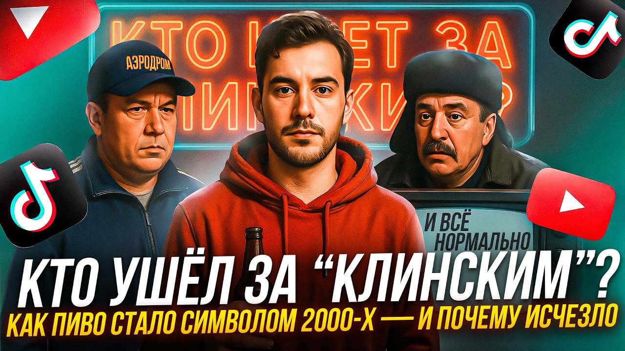 КЛИНСКОЕ — И ВСЁ НОРМАЛЬНО. ИСТОРИЯ БРЕНДА, КОТОРЫЙ СТАЛ ЭПОХОЙ
