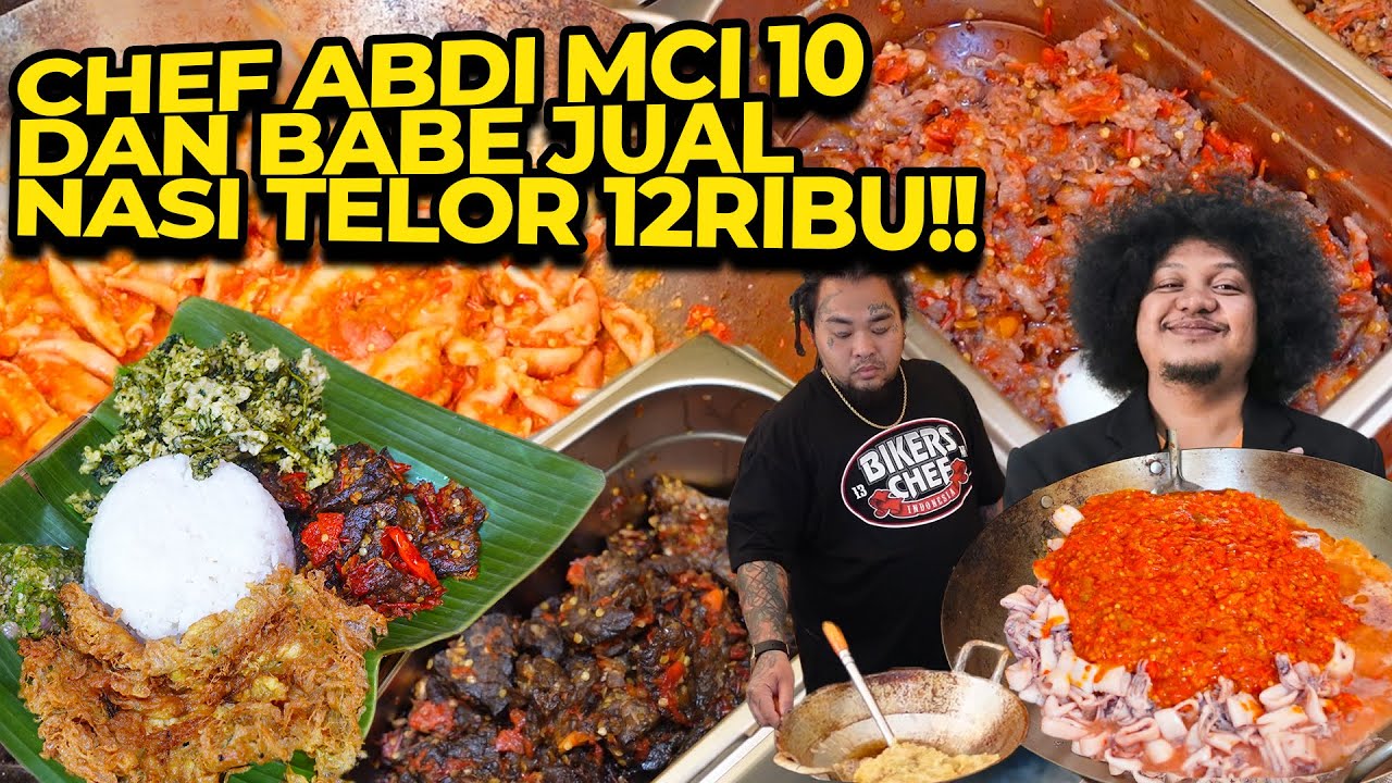 INI ANEH MASTERCHEF & BABE CABITA JUAL NASI TELOR 12000??