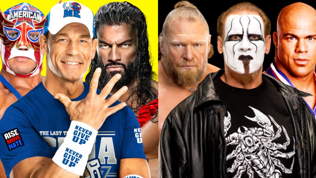 WWE 2K25 Team John Cena Vs Team Sting