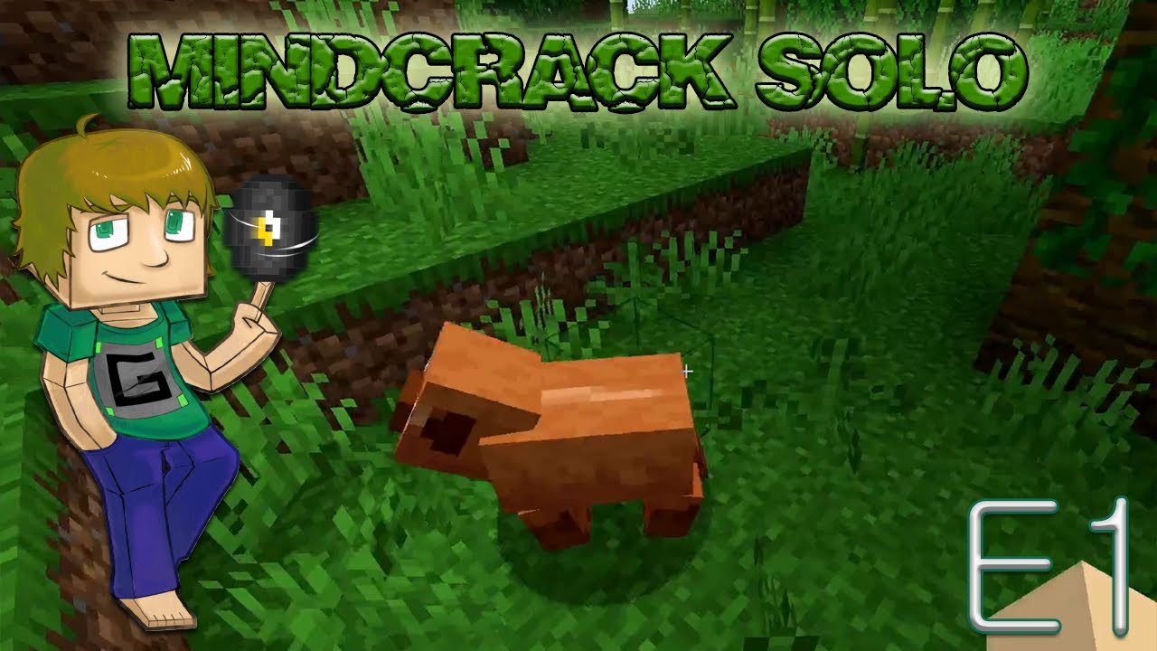 Minecraft Mindcrack SOLO - E1 - Что это?