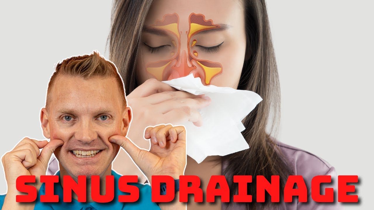 Your Swollen Lymph Nodes Are Blocking Sinus Drainage (LIVE Tutorial)