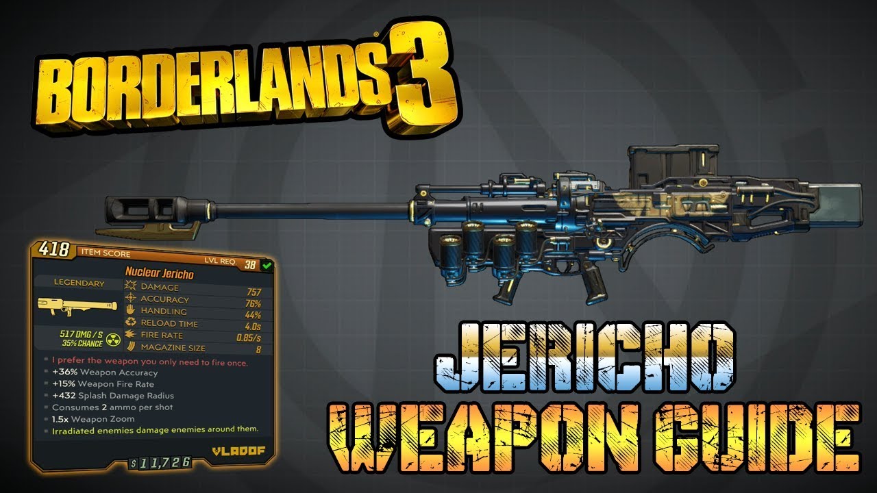 Borderlands 3 - Jericho Weapon Guide
