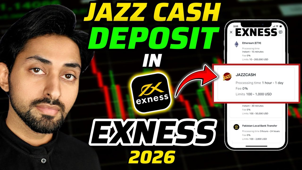 Jazz Cash Deposit in Exness in 2026 | Exness Deposit Jazz Cash