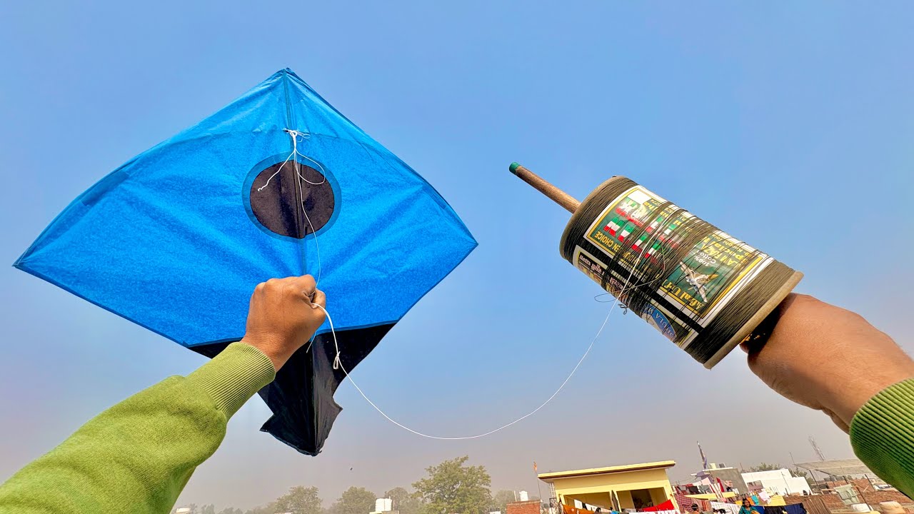 How To Cut Kites | New Manjha Testing | Kite Catching | Kite Cutting | Kite Flying