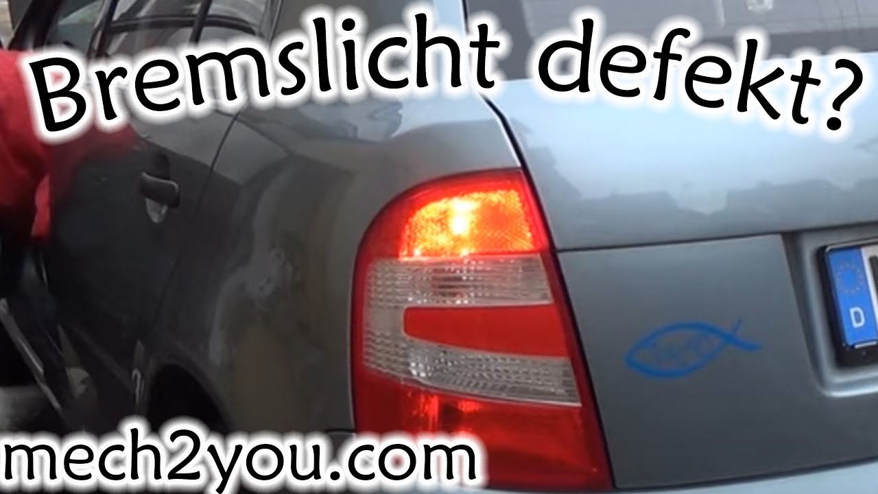 🛠️ Skoda Fabia 1.2 Bremslicht, Bremslichtschalter wechseln, testen und eine kleine Fehlersuche
