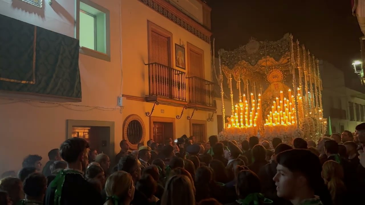 María Santísima de las Angustias Coronada por la calle Coronel García Baquero - JSANTO 2025