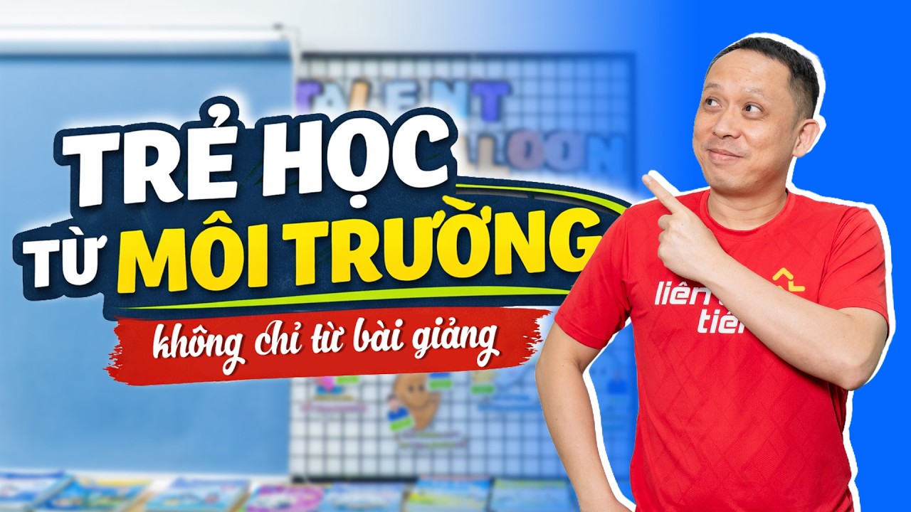 Khi bức tường cũng biết dạy học: Môi trường nhìn ở Trường Việt Anh
