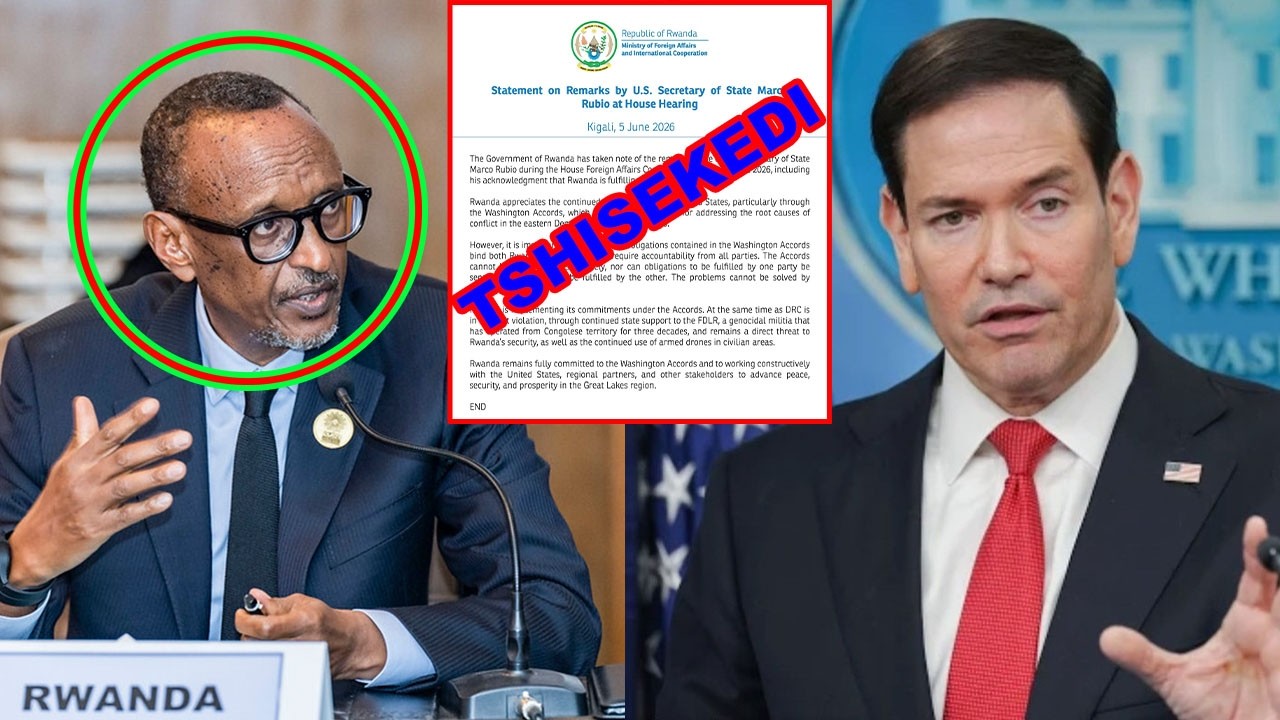 URWANDA RUHAYE TRUMP GASOPO🚨NYUMA YAMAGAMBO RUBIO YAVUZE K'URWANDA NA RDF!