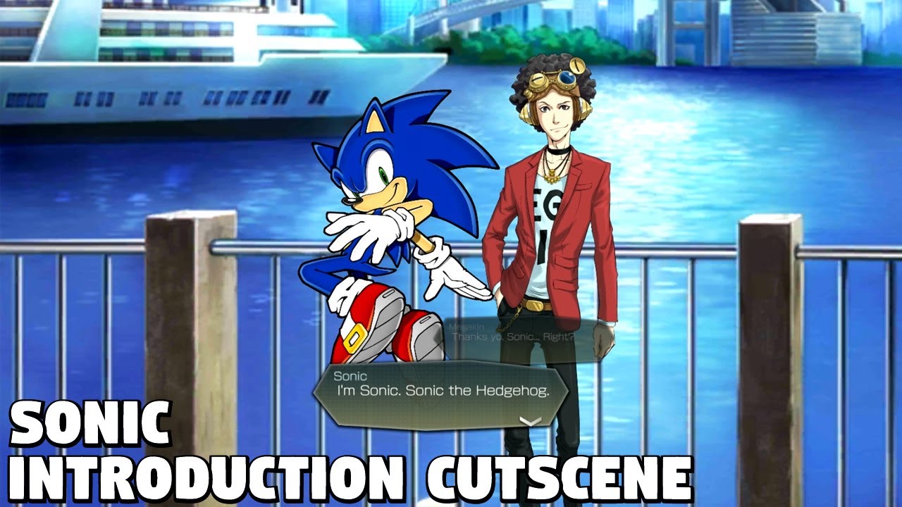Sonic x Shin Megami Tensei Dx2 - Sonic Intro Cutscene