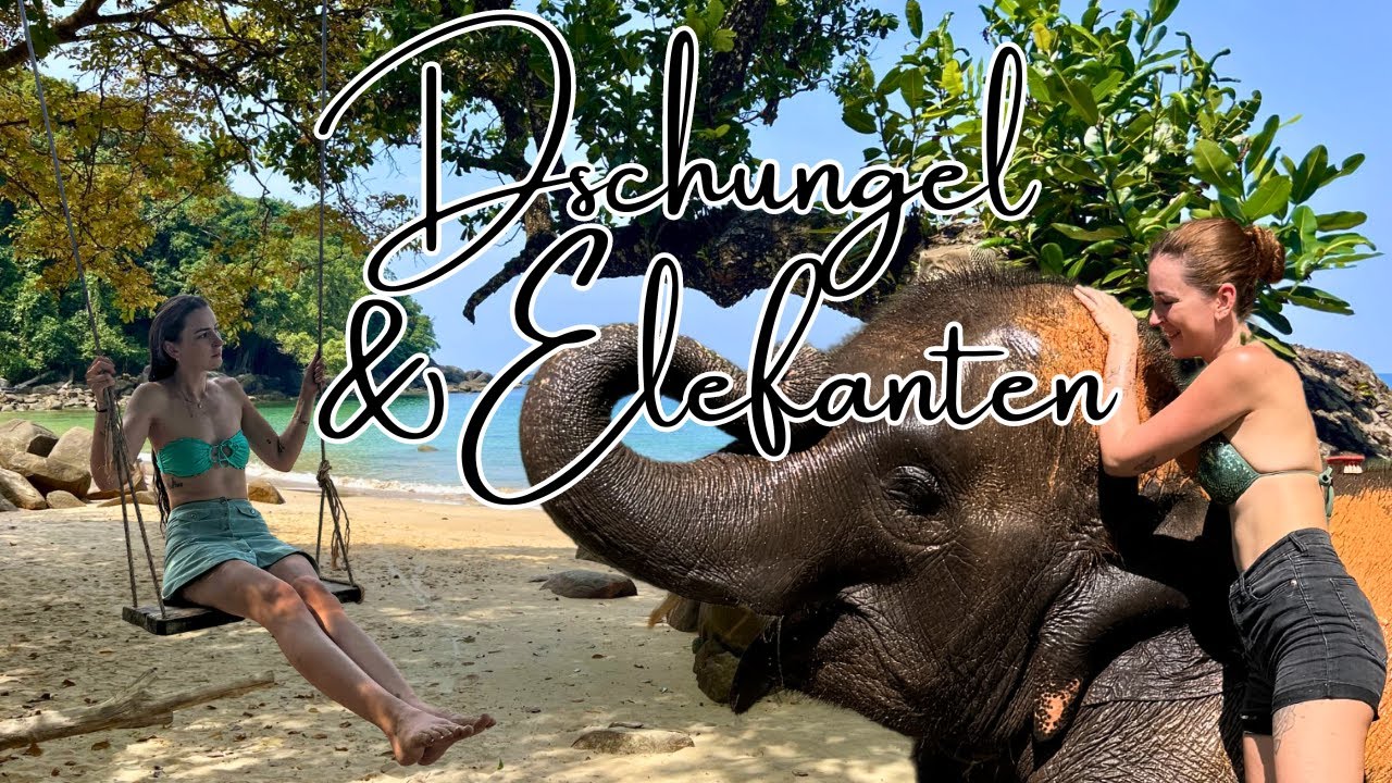 Khao Lak: Kritisch im Elephant Home & Lam Ru Nationalpark + Small Sandy Beach | Thailand Vlog #6