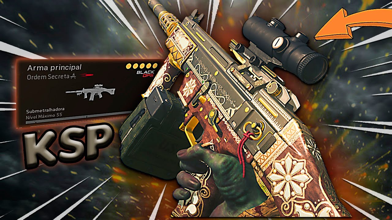 ESSA SUB BUFADA ME SURPREENDEU! KSP 3X É ABSURDA NO WARZONE