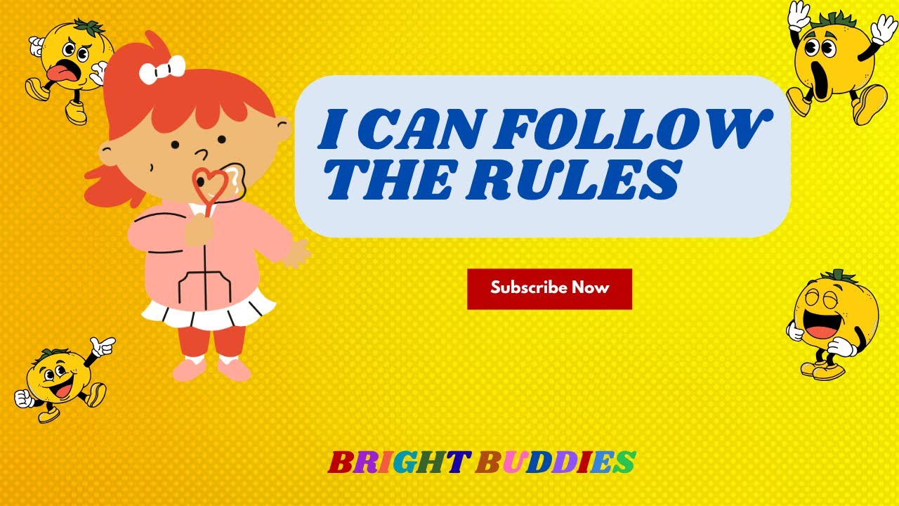 I Can Follow the Rules | Classroom Rules Song for Kids | Learn Good Habits & Manners