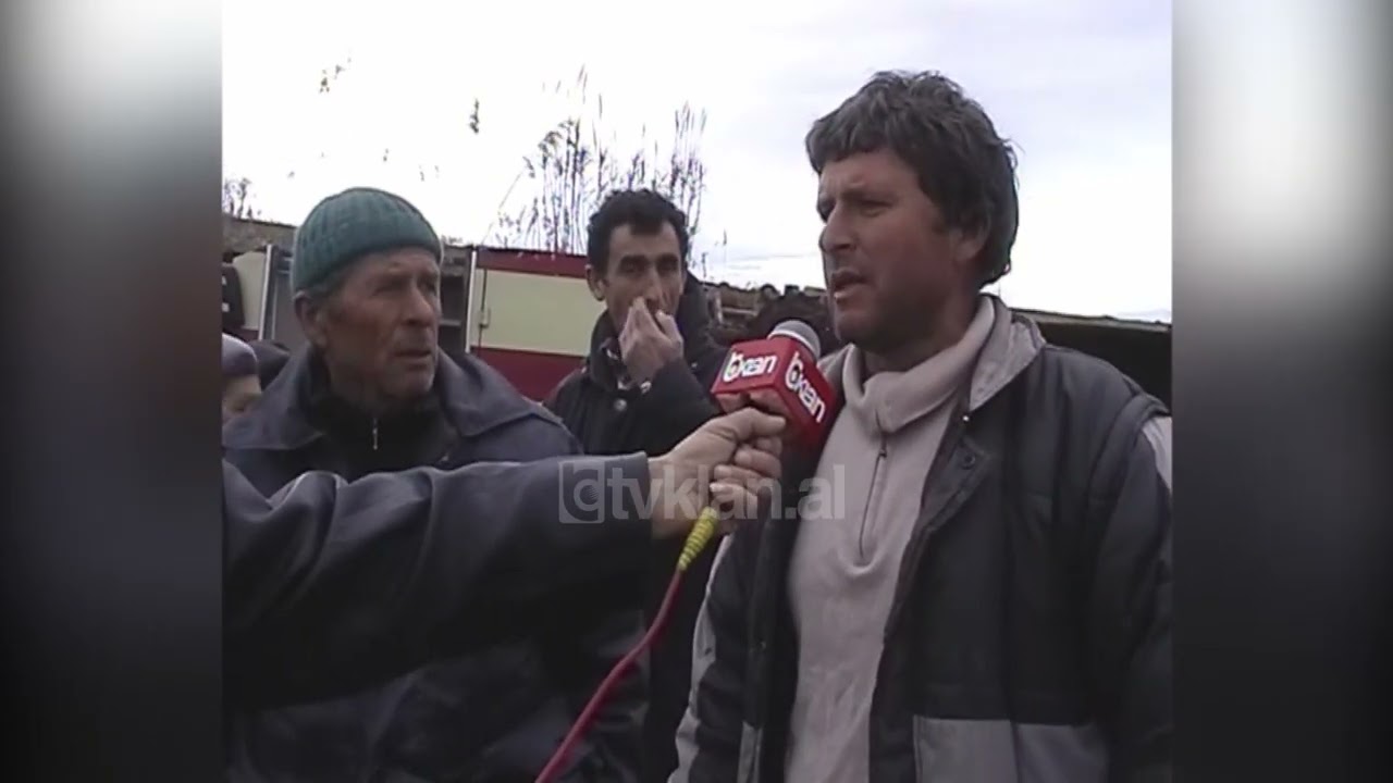 Lumi Vjosë del nga shtrati, përmbyt 600 hektarë tokë dhe dhjetëra shtëpi-(31 Dhjetor 2005)