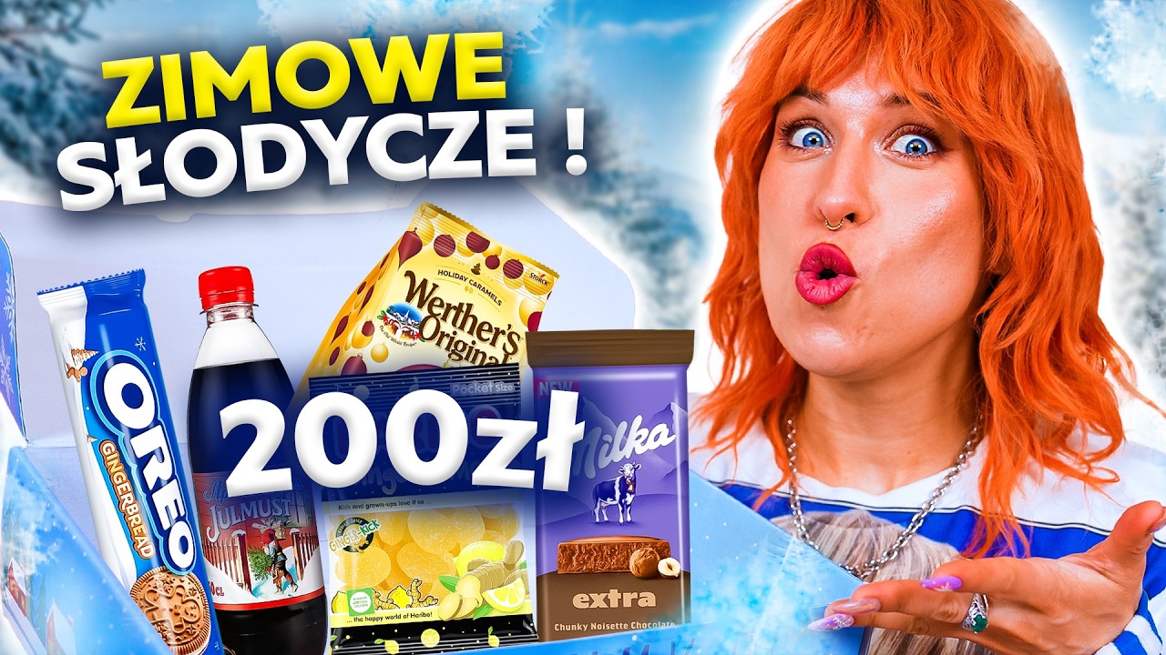 TAJEMNICZY BOX ZE SŁODYCZAMI ZA 200 ZŁ! Testuję nowe słodycze! | Agnieszka Grzelak Vlog