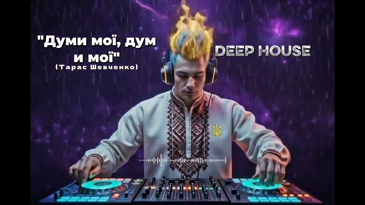 🎧 Тарас Шевченко | «Думи мої, думи мої», #музика у стилі #deephouse 🔥 #українськамузика #новамузика 