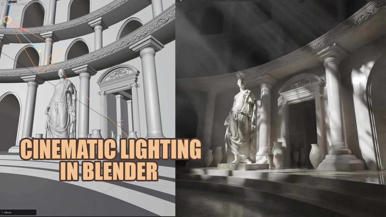 How to Use Light Textures in Blender #3d #lighting #tutorial