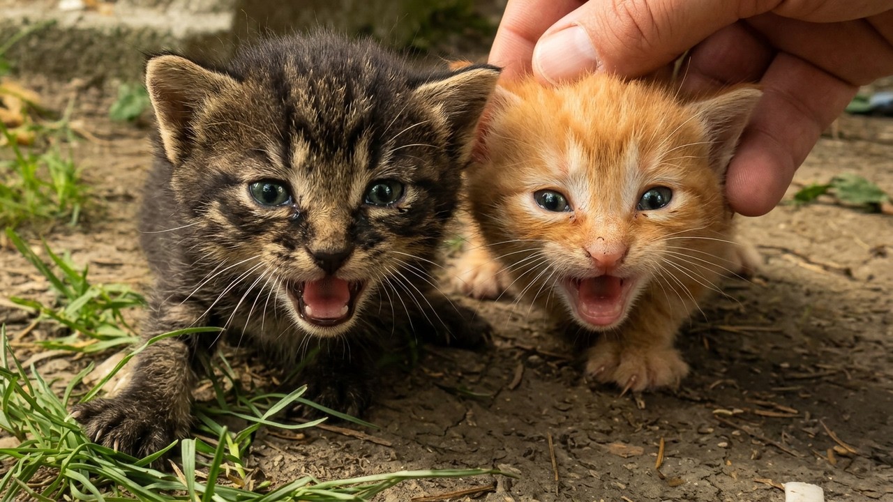 Saving Two 10 Day Old Orphaned Kittens and Looking for a Foster Mom