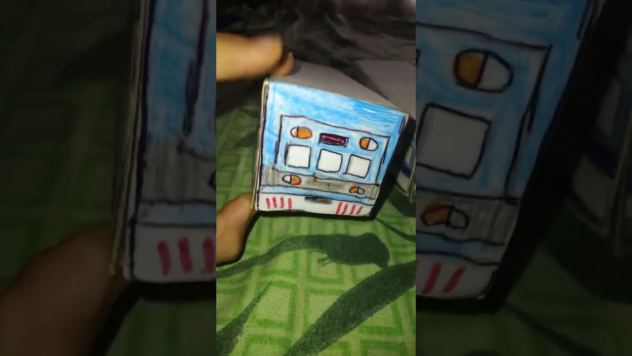 les muestro mi coleccion de trenes argentinos de carton