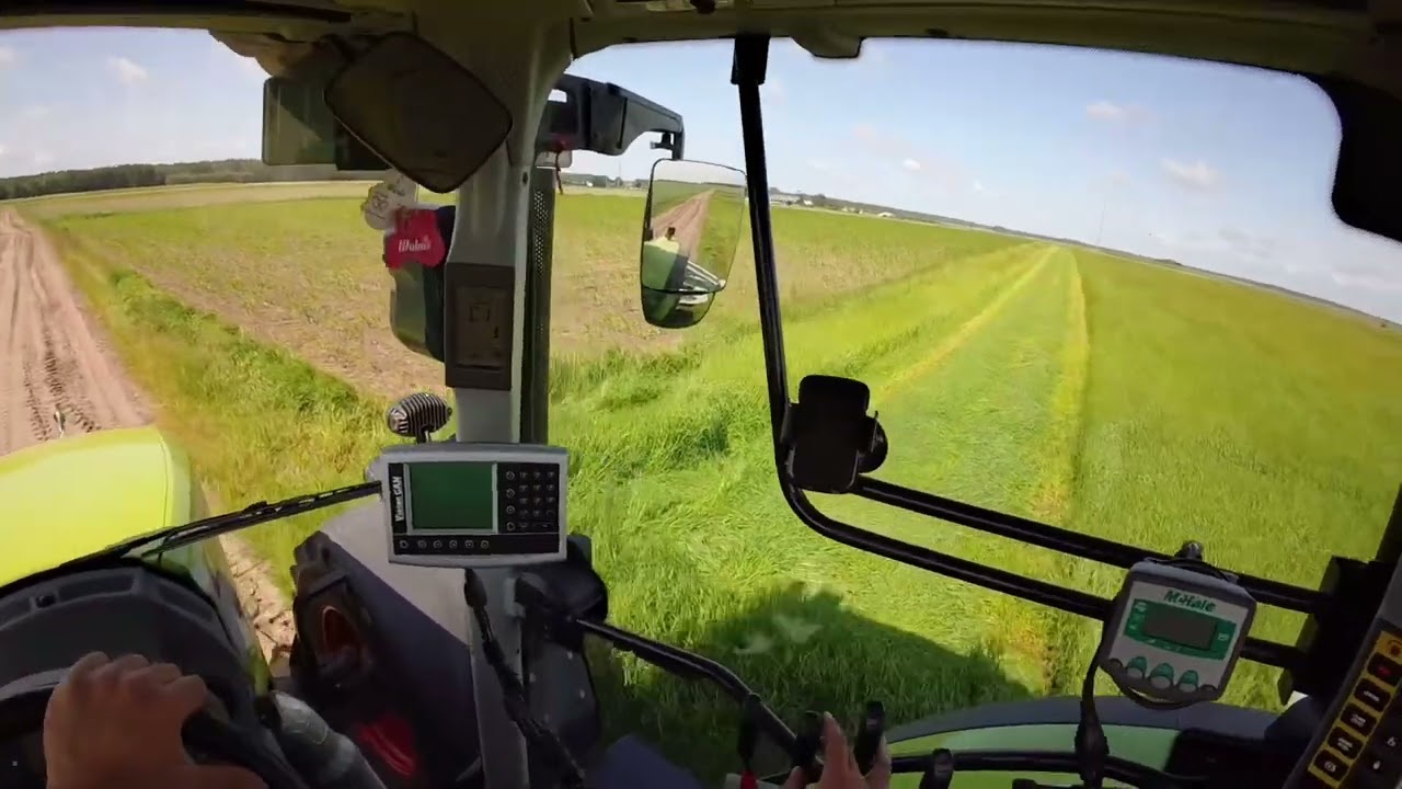 (3) Okiem operatora koszenie trawy gorzowskiej 2 pokos claas arion 530 pronar PDT 300