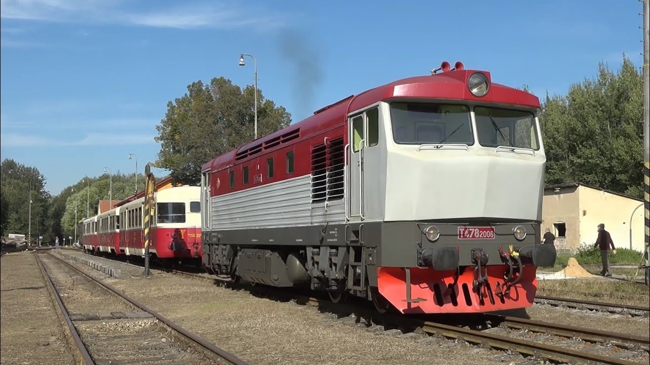 Posázavský Pacifik 751236 on a Grumpy Tours day out, 23rd September 2024, Part One