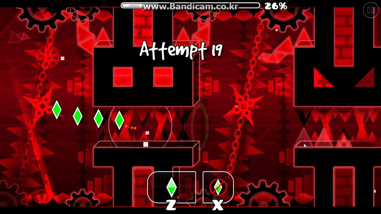 Geometry dash - The Hell Factory (Practice Mode)