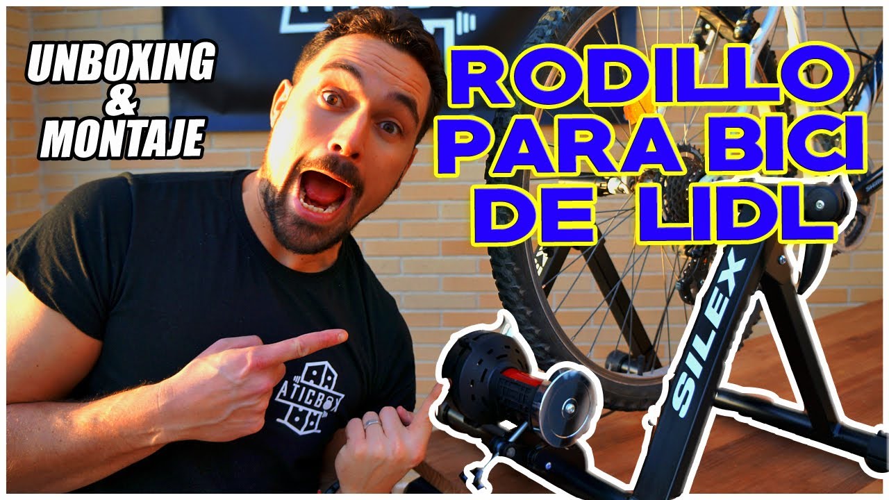 RODILLO de ENTRENAMIENTO LIDL para bici SILEX 7 V SILSR 1413 ¡Unboxing, Opinión y Montaje!